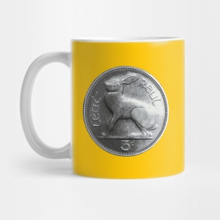 Lucky Irish Threepence Coin Mug